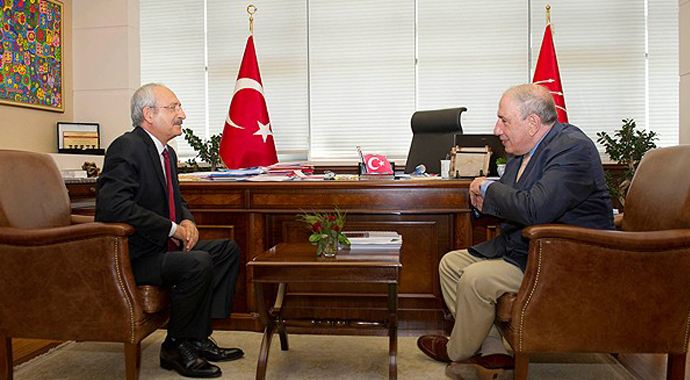 Kılıçdaroğlu eski YÖK Başkanı Gürüz ile görüştü