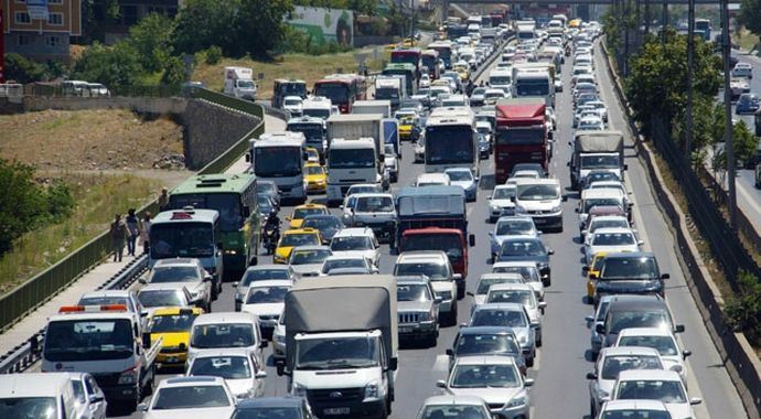 İstanbul'da trafik çilesi İstanbul'da trafik çilesi