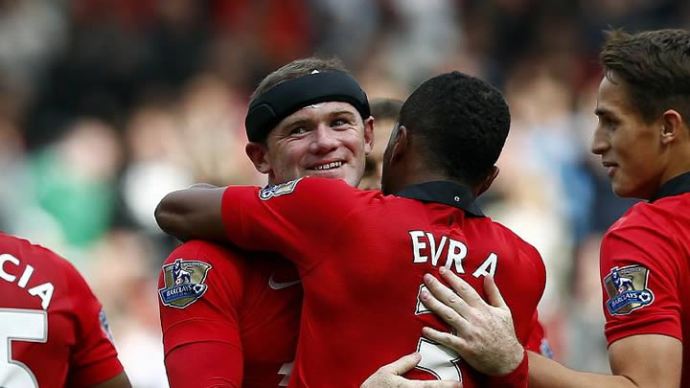 Manchester United'da Rooney 6 ay sonra gol attı Manchester United'da Rooney 6 ay sonra gol attı