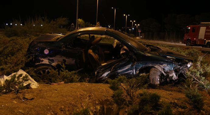 Ankara'da korkunç kaza, 1 ölü