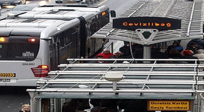 Cevizlibağ metrobüs istasyonunda çalışmalar tamamlandı Cevizlibağ metrobüs istasyonunda çalışmalar tamamlandı