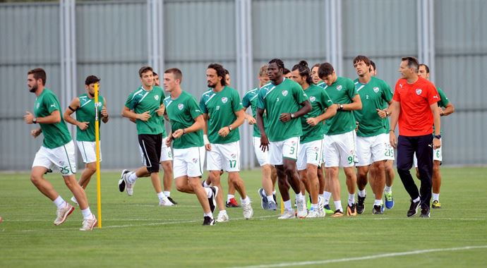 Bursaspor, Çaykur Rizespor maçı hazırlıklarını sürdürüyor Bursaspor, Çaykur Rizespor maçı hazırlıklarını sürdürüyor
