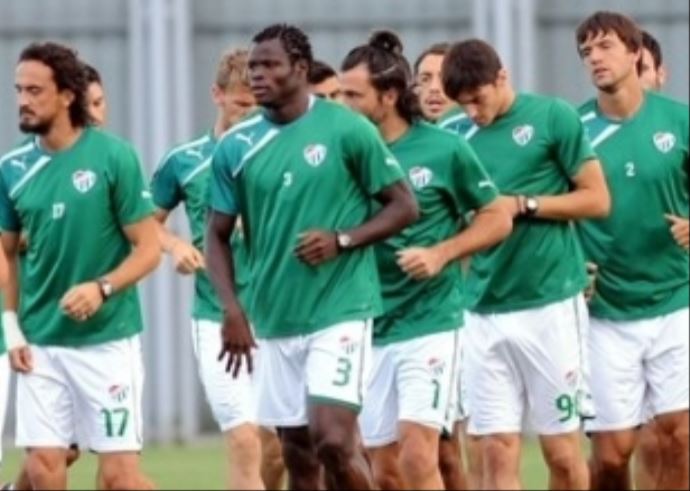 Bursaspor'da Belluschi sevinci Bursaspor'da Belluschi sevinci