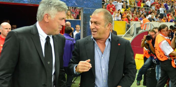Terim Ancelotti buluşmasında dostluk rüzgarları Terim Ancelotti buluşmasında dostluk rüzgarları