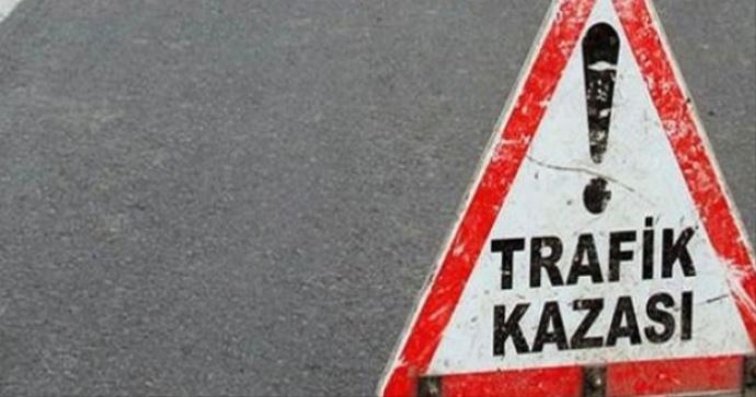 Kaza yaptığına değil motoruna ağladı