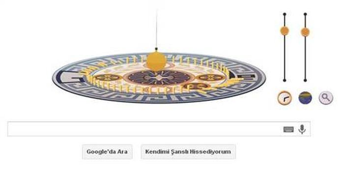 Google'dan Léon Foucault için özel doodle