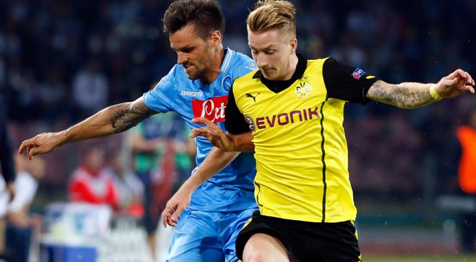 Son finalist Dortmund, Napoli'yi geçemedi Son finalist Dortmund, Napoli'yi geçemedi