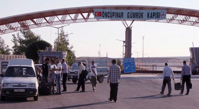 Kilis Öncüpınar Sınır Kapısı kapatıldı Kilis Öncüpınar Sınır Kapısı kapatıldı
