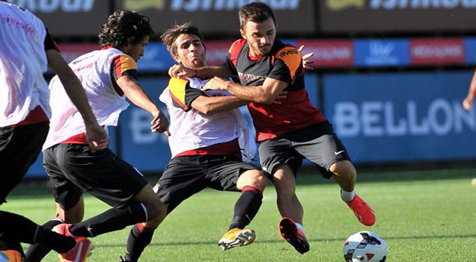 Galatasaray Beşiktaş maçına hazırlanıyor