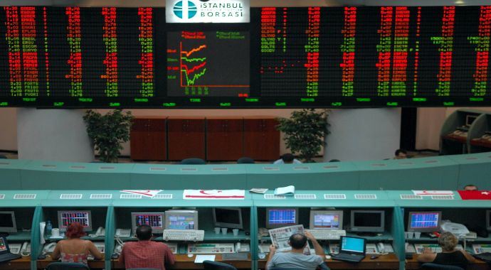 Borsa günü yüzde 3 yükselerek kapadı