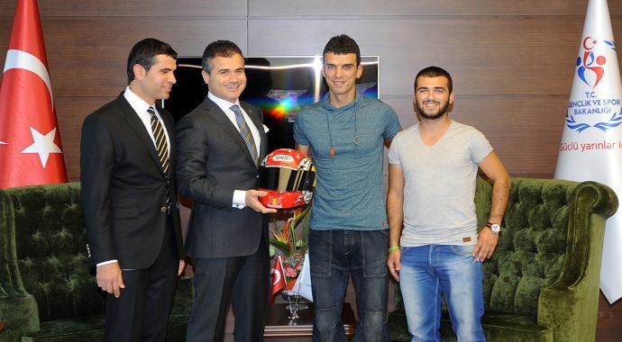 Suat Kılıç Kenan Sofuoğlu ile görüştü