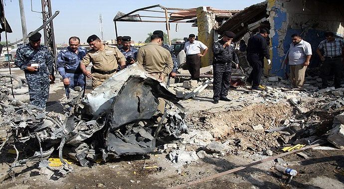 Irak'ta camide patlama, 15 ölü