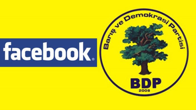 Facebook sayfaları kapatılan BDP harekete geçti Facebook sayfaları kapatılan BDP harekete geçti