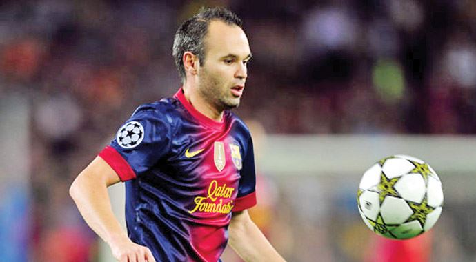 Barcelona'dan İniesta'ya yıllık 12 milyon euro Barcelona'dan İniesta'ya yıllık 12 milyon euro