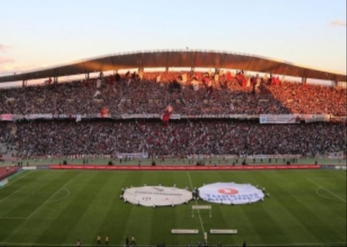 Olimpiyat Stadı&#039;nda basın ordusu