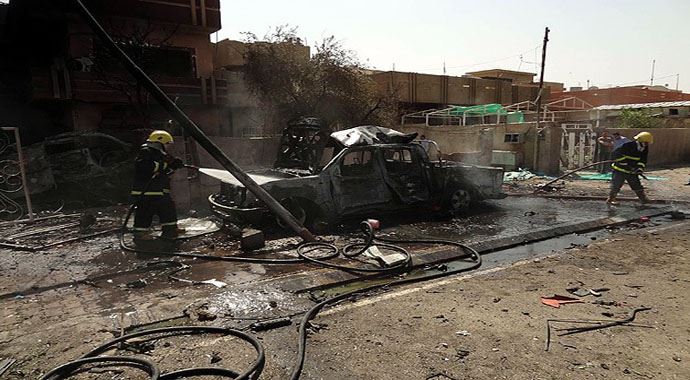 Irak'taki patlamalarda 26 kişi öldü, 68 yaralı var