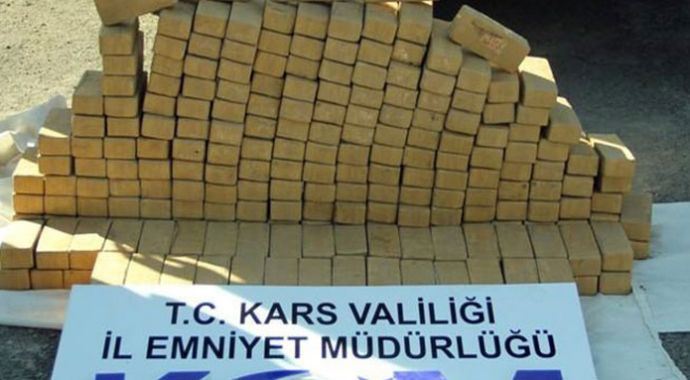 Kars'ta eroin operasyonu