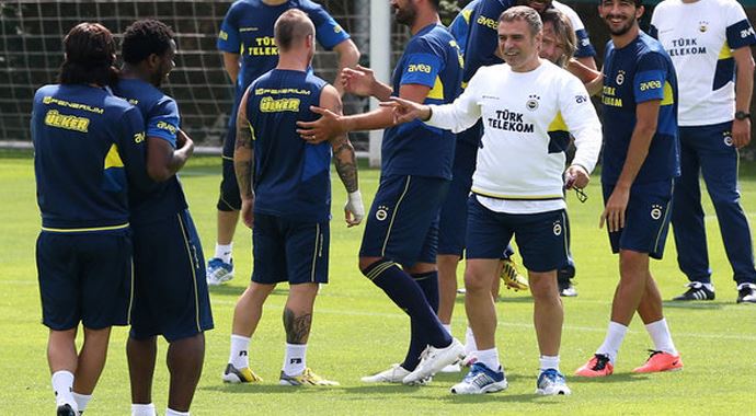Fenerbahçe'de Gençlerbirliği hazırlıkları başladı Fenerbahçe'de Gençlerbirliği hazırlıkları başladı