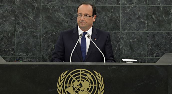Hollande, 'Buna müdahale etmeliyiz' Hollande, 'Buna müdahale etmeliyiz'
