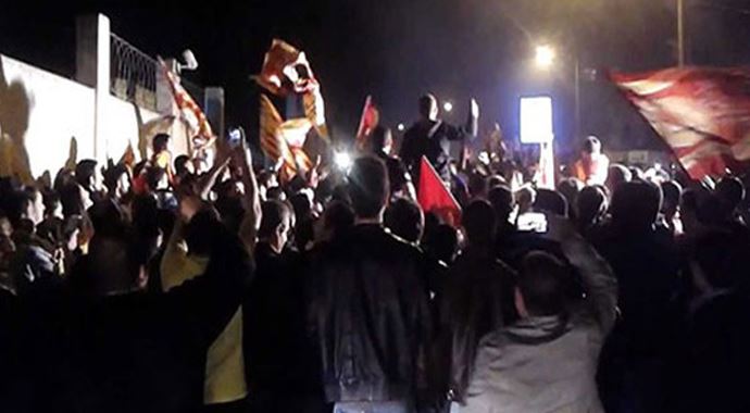 Galatasaraylılardan Fatih Terim protestosu