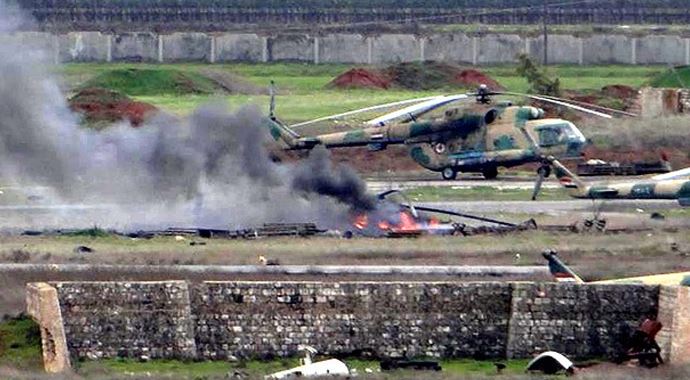 Esed bombaladı, ÖSO savaş uçağı düşürdü Esed bombaladı, ÖSO savaş uçağı düşürdü