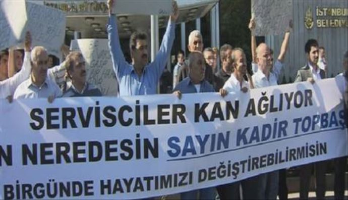 Plaka tehdidi, servisçileri ayağa kaldırdı Plaka tehdidi, servisçileri ayağa kaldırdı