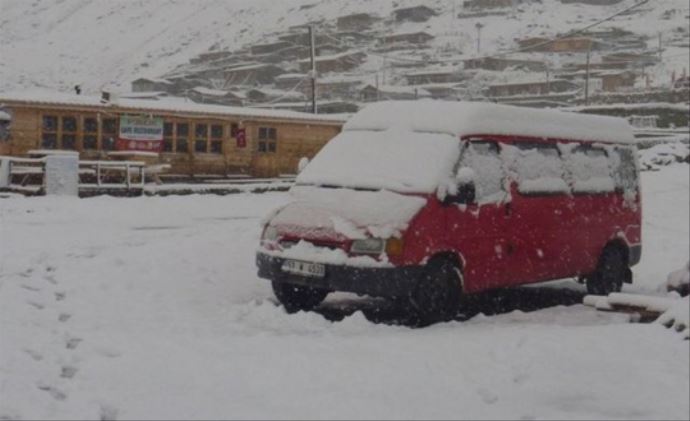 Rize'ye kış erken geldi Rize'ye kış erken geldi