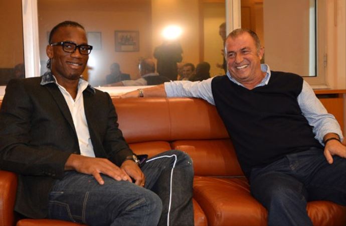 Sıra Drogba'da, Terim'e veda
