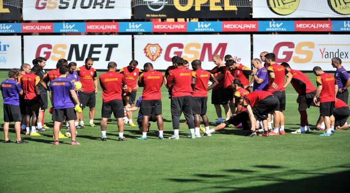 Galatasaray Çaykur Rizespor'a hazırlanıyor Galatasaray Çaykur Rizespor'a hazırlanıyor