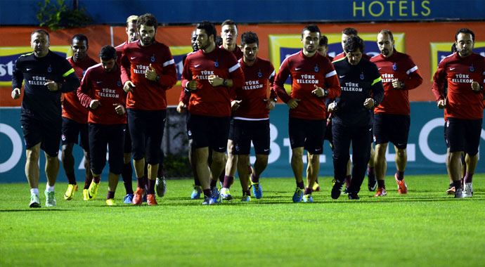 Trabzonspor, hazırlık maçında gol yağdırdı