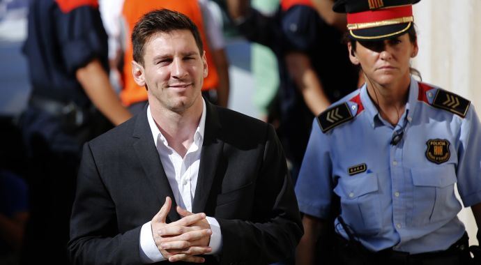 Messi Başkan ifade verdi Messi Başkan ifade verdi