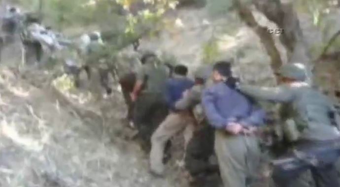 Firari PKK&#039;lılar böyle yakalandı-VİDEO