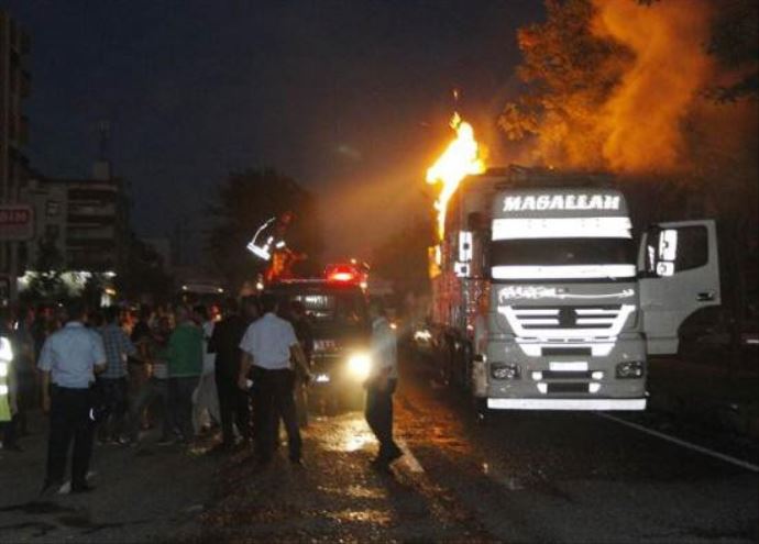 Savaş alanı değil trafik kazası