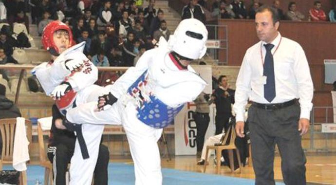 Tekvando Şampiyonası'nda altın madalya Tekvando Şampiyonası'nda altın madalya