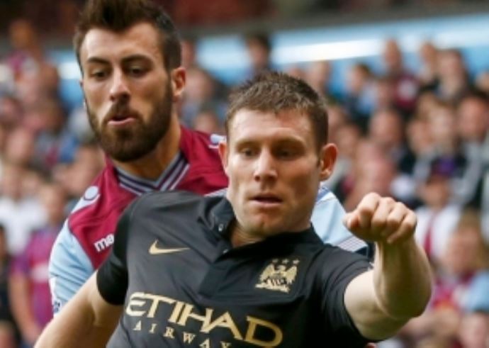 Manchester City Aston Villa'ya tosladı Manchester City Aston Villa'ya tosladı