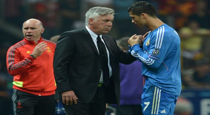 Cristiano Ronaldo, Carlo Ancelotti'yi ezdirmedi