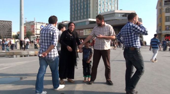 Taksim'de operasyon Taksim'de operasyon