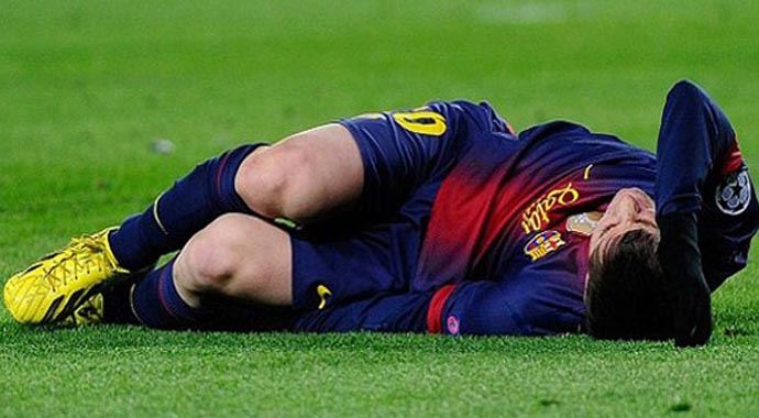 Barcelona'da Messi 3 hafta yok Barcelona'da Messi 3 hafta yok