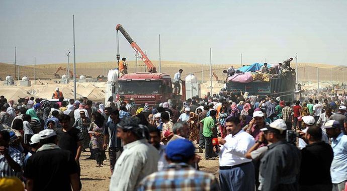 Suriye'den kaçanların sayısı 2 milyonu geçti Suriye'den kaçanların sayısı 2 milyonu geçti