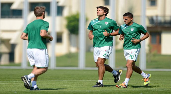 Bursaspor, Karabük maçı hazırlıklarını sürdürdü