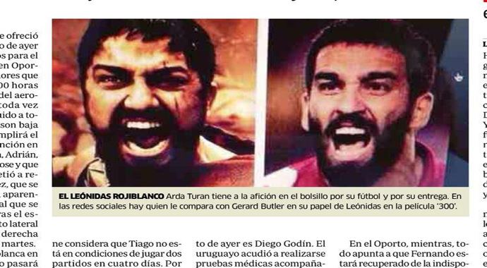 Atletico Madrid taraftarları Arda Turan'ı bakın kime benzetti