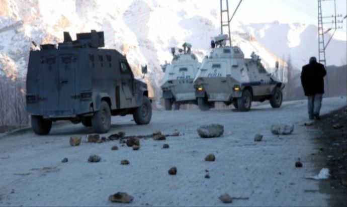 Hakkari'de olaylar çıktı