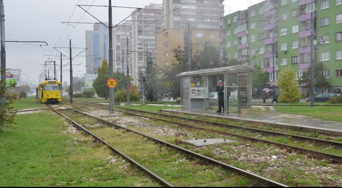 Saraybosna'da tramvay ve troleybüsün elektriği kesildi