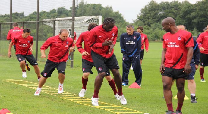 Trabzonspor, Karabükspor maçına hazırlanıyor Trabzonspor, Karabükspor maçına hazırlanıyor