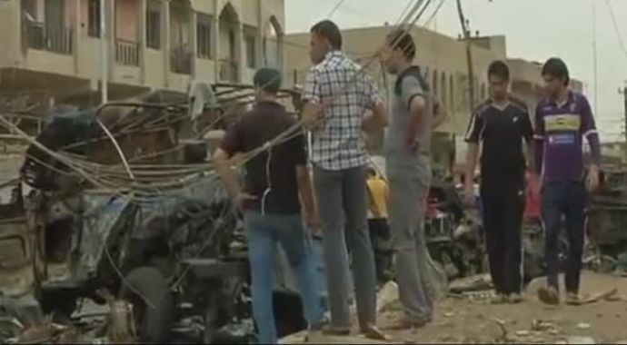 Irak'ta eş zamanlı patlama, 2 ölü Irak'ta eş zamanlı patlama, 2 ölü