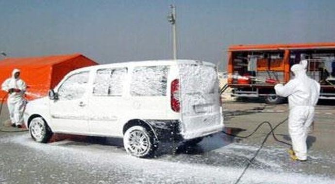 Sınır&#039;da KBRN alarmı