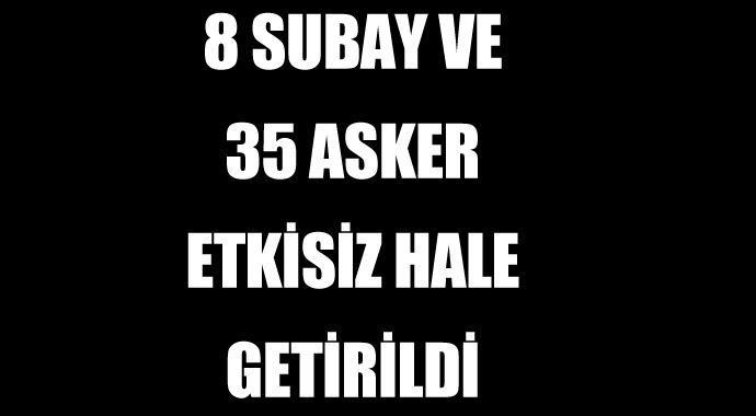Suriye&#039;de muhalifler 8 subay ve 35 askeri etkisiz hale getirdi