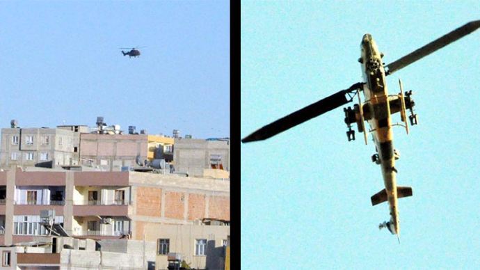Şanlıurfa ayakta, helikopterler arka arkaya havalandı