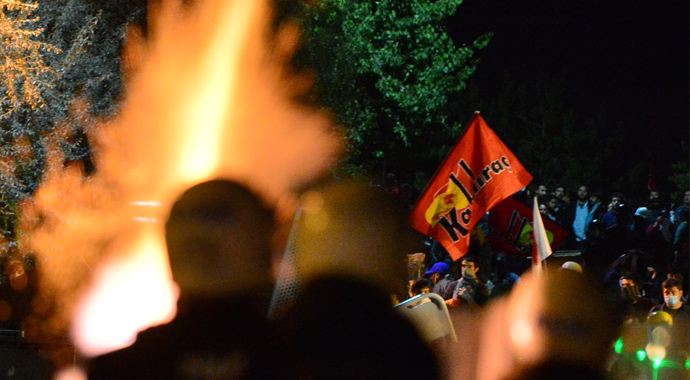 ODTÜ'de polisten biber gazlı müdahale ODTÜ'de polisten biber gazlı müdahale