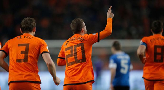 Estonya, Hollanda ile berabere kaldı Estonya, Hollanda ile berabere kaldı
